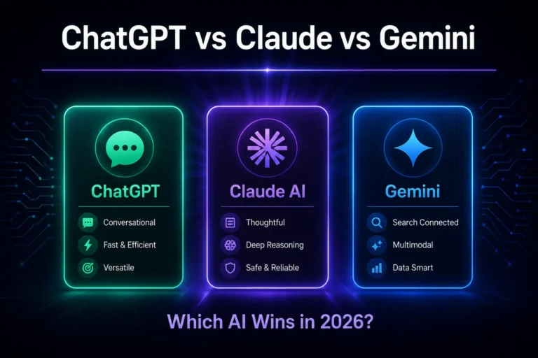 ChatGPT vs Claude AI vs Gemini Which AI Chatbot Is Actually Best in 2026